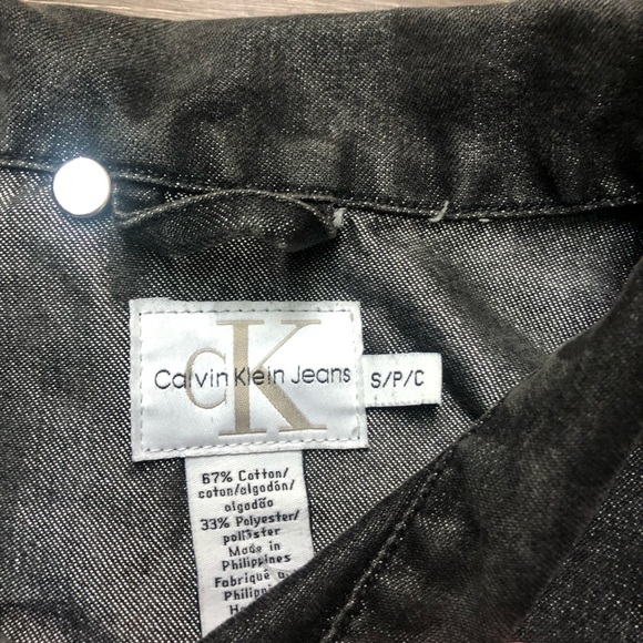 Black jean jacket $30 - Picture 2 of 2